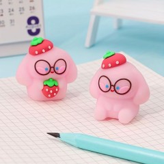 Kawaii Bunny Strawberry Sharpener